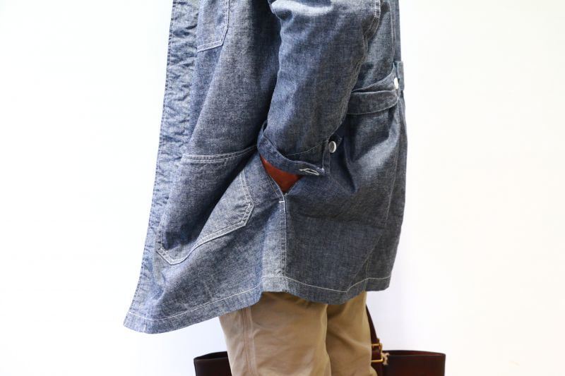 ワーカーズ WORKERS Shop Coat, 8 Oz Chambray ショップコート 8オンスシャンブレー