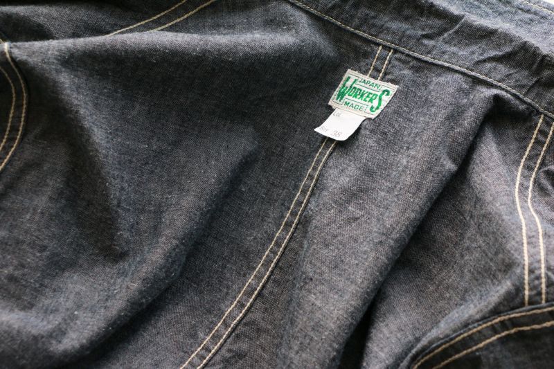 ワーカーズ WORKERS Shop Coat, 8 Oz Chambray ショップコート 8オンスシャンブレー