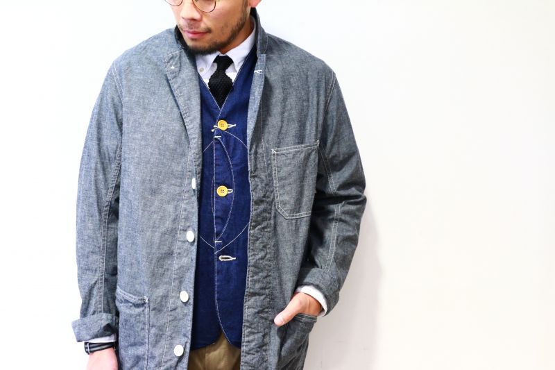 ワーカーズ WORKERS Shop Coat, 8 Oz Chambray ショップコート 8オンスシャンブレー