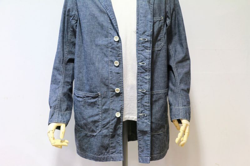 ワーカーズ WORKERS Shop Coat, 8 Oz Chambray ショップコート 8オンスシャンブレー
