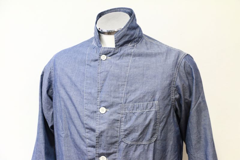 WORKERS ワーカーズ Sack Coat, Lt Chambray サックコート ライトシャンブレー