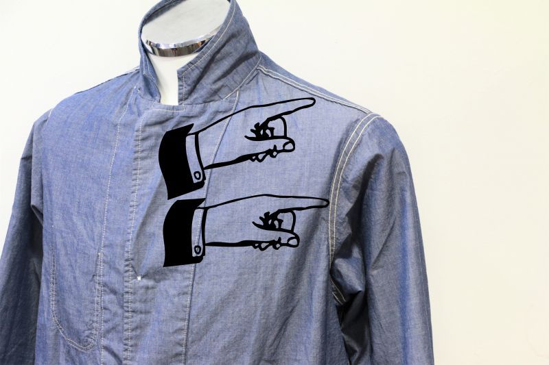 WORKERS ワーカーズ Sack Coat, Lt Chambray サックコート ライトシャンブレー
