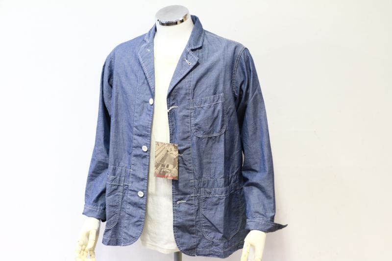 WORKERS ワーカーズ Sack Coat, Lt Chambray サックコート ライトシャンブレー