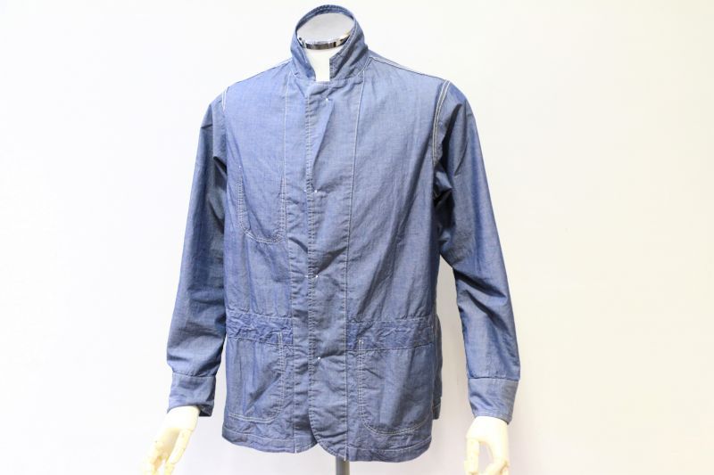 WORKERS ワーカーズ Sack Coat, Lt Chambray サックコート ライトシャンブレー