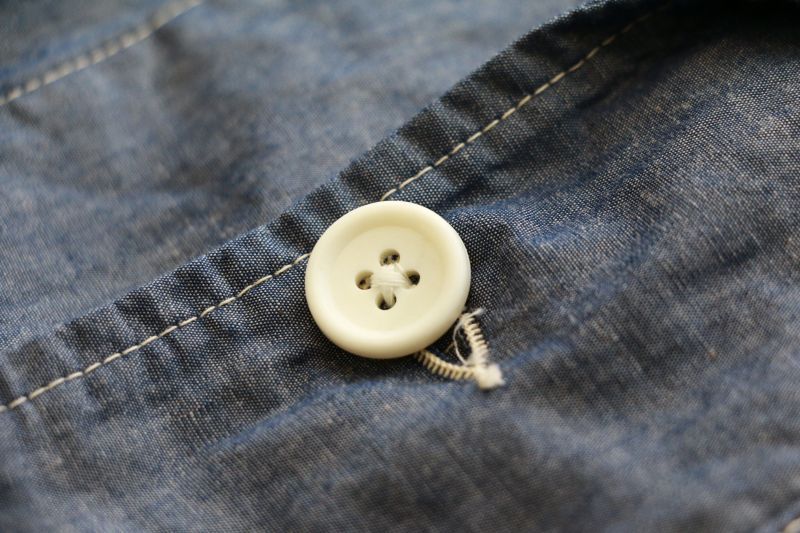 WORKERS ワーカーズ Sack Coat, Lt Chambray サックコート ライトシャンブレー