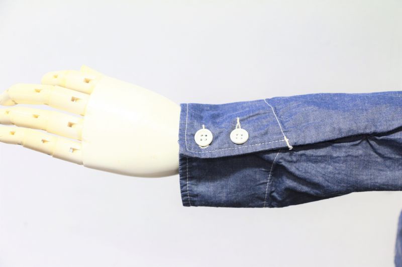 WORKERS ワーカーズ Sack Coat, Lt Chambray サックコート ライトシャンブレー