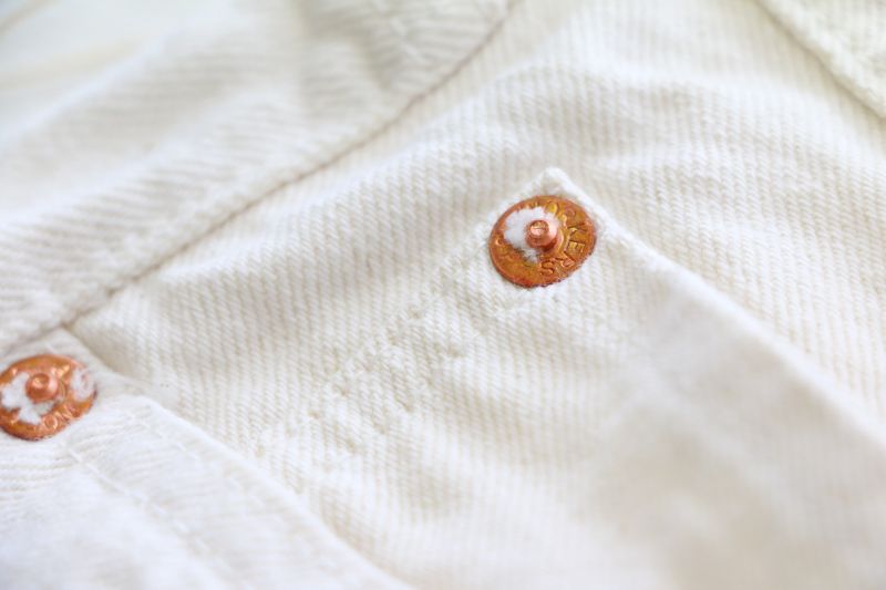 WORKERS ワーカーズ Lot 802,SlimTapered,13.75 Oz White Denim スリムテーパードジーンズ ホワイトデニム