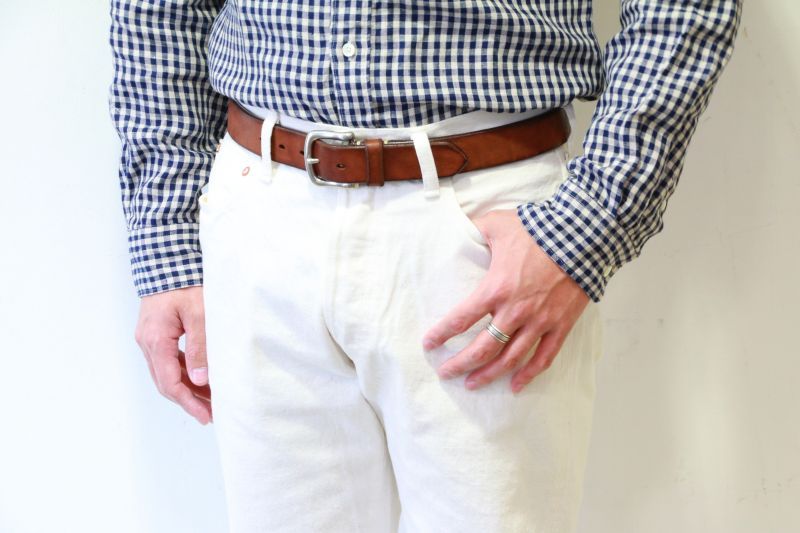 WORKERS ワーカーズ Lot 802,SlimTapered,13.75 Oz White Denim スリムテーパードジーンズ ホワイトデニム
