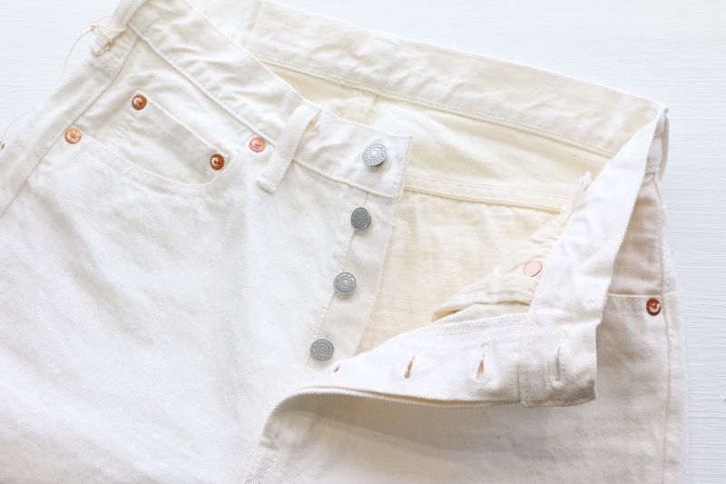 WORKERS ワーカーズ Lot 802,SlimTapered,13.75 Oz White Denim スリムテーパードジーンズ ホワイトデニム