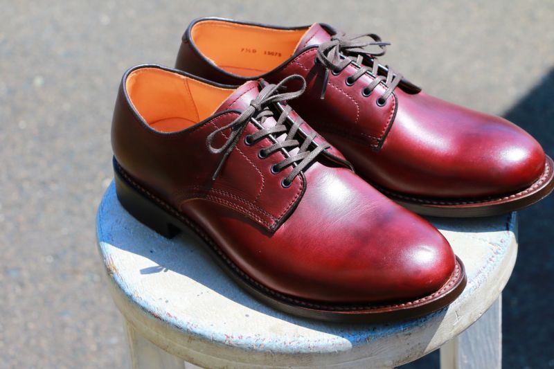 WHEEL ROBE ウィールローブ PLAIN TOE DERBY Last #1228 プレーントゥ