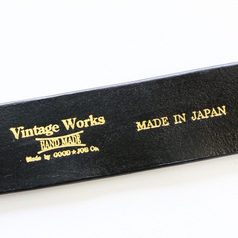 Vintage Works ヴィンテージワークス Leather belt レザーベルト