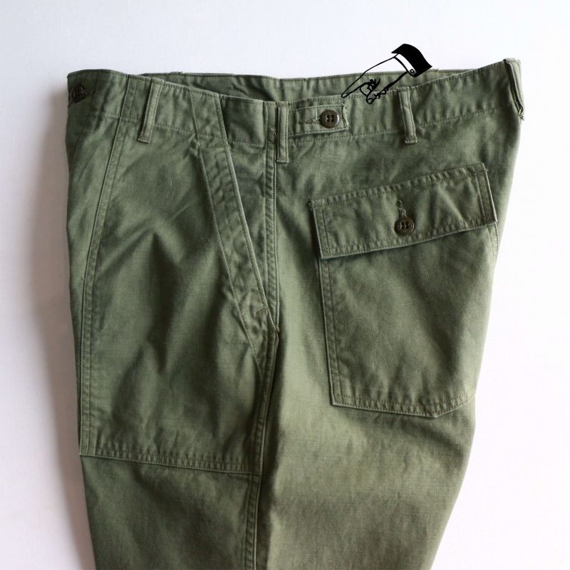 TCB jeans TCBジーンズ TCB 50's BAKER PT ベイカーパンツ オリーブ
