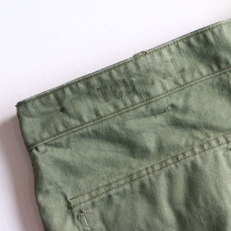 TCB jeans TCBジーンズ TCB 50's BAKER PT ベイカーパンツ オリーブ