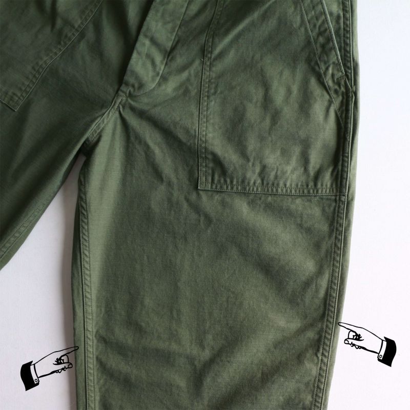 TCB jeans TCBジーンズ TCB 50's BAKER PT ベイカーパンツ オリーブ