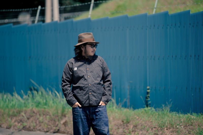 TCB jeans TCBジーンズ TCB BLACK CAT JK BLACK WABASH カバーオール ブラックウォバッシュ