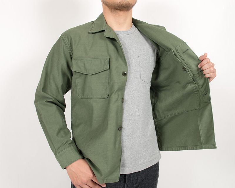 WORKERS ワーカーズ Fatigue Shirt, Cotton Cordura Nylon Ripstop ファティーグシャツ コットンコーデュラナイロンリップストップ