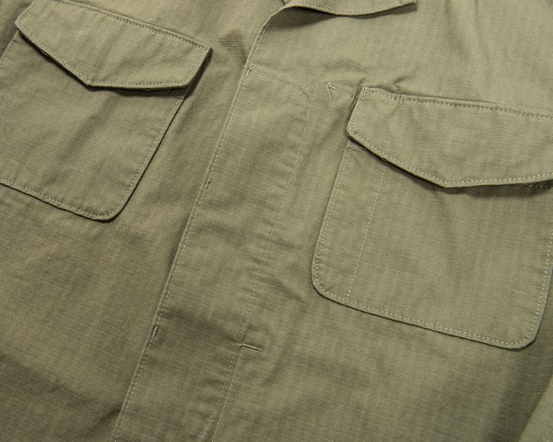 WORKERS ワーカーズ Fatigue Shirt, Cotton Cordura Nylon Ripstop ファティーグシャツ コットンコーデュラナイロンリップストップ