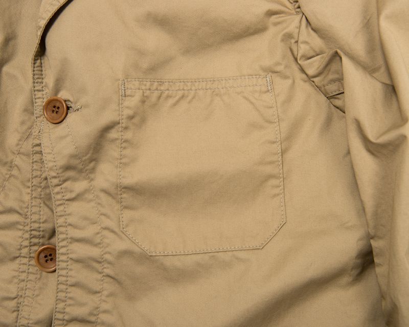 【2月入荷予定】 WORKERS ワーカーズ Lt Cruiser Jacket, Beige CL Twill ライトクルーザージャケット ベージュ
