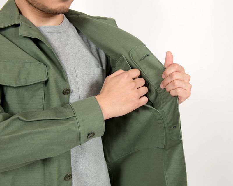 WORKERS ワーカーズ Fatigue Shirt, Cotton Cordura Nylon Ripstop ファティーグシャツ コットンコーデュラナイロンリップストップ