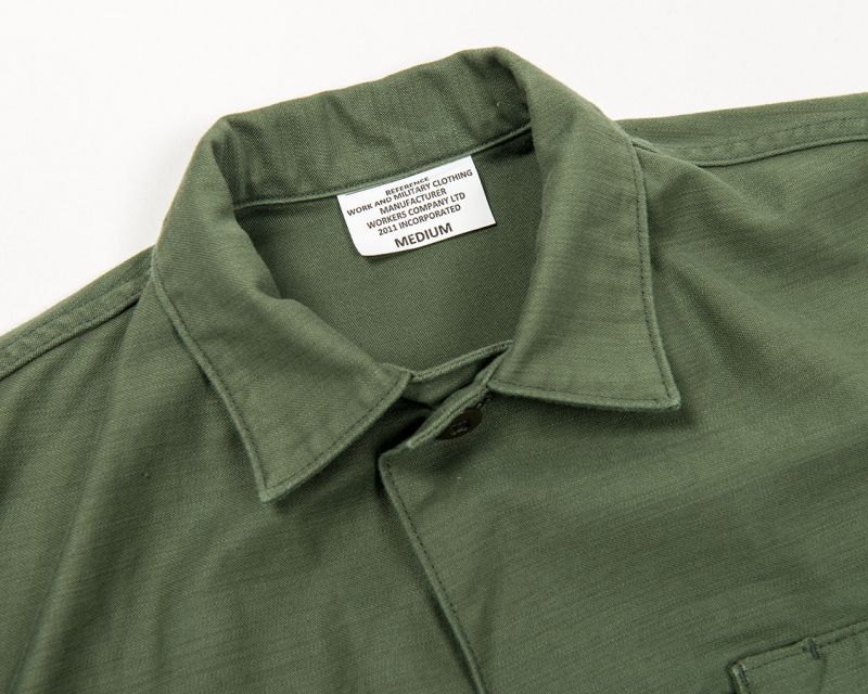 WORKERS ワーカーズ Fatigue Shirt, Cotton Cordura Nylon Ripstop ファティーグシャツ コットンコーデュラナイロンリップストップ