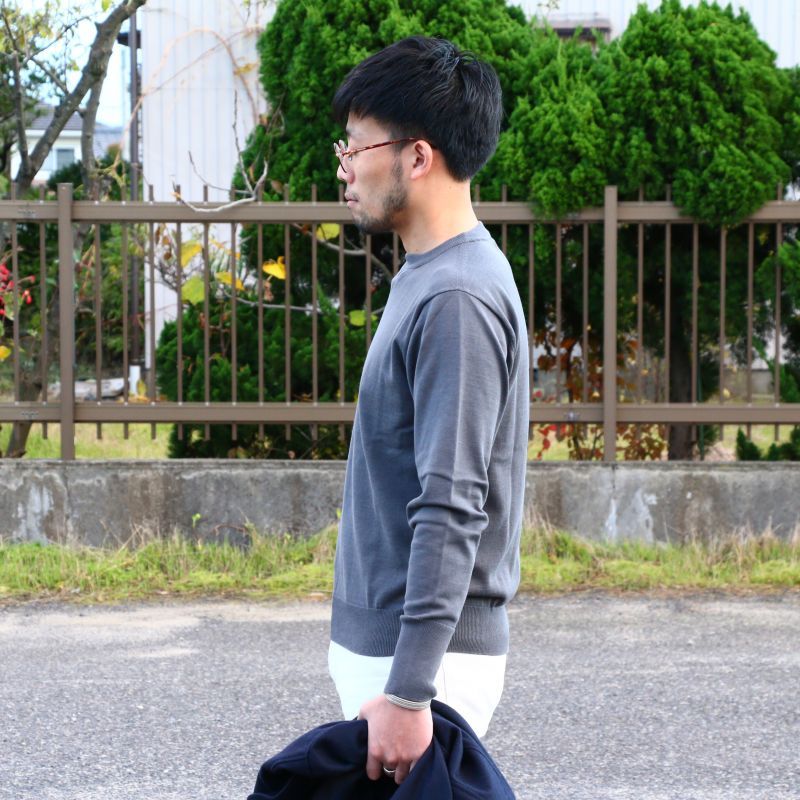 WORKERS ワーカーズ Organic Cotton Sweater オーガニックコットンセーター