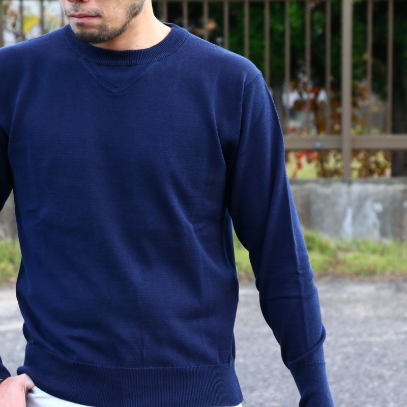 WORKERS ワーカーズ Organic Cotton Sweater オーガニックコットンセーター