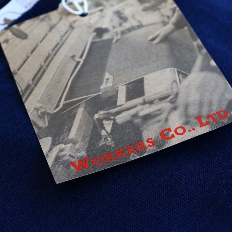WORKERS ワーカーズ Organic Cotton Sweater オーガニックコットンセーター