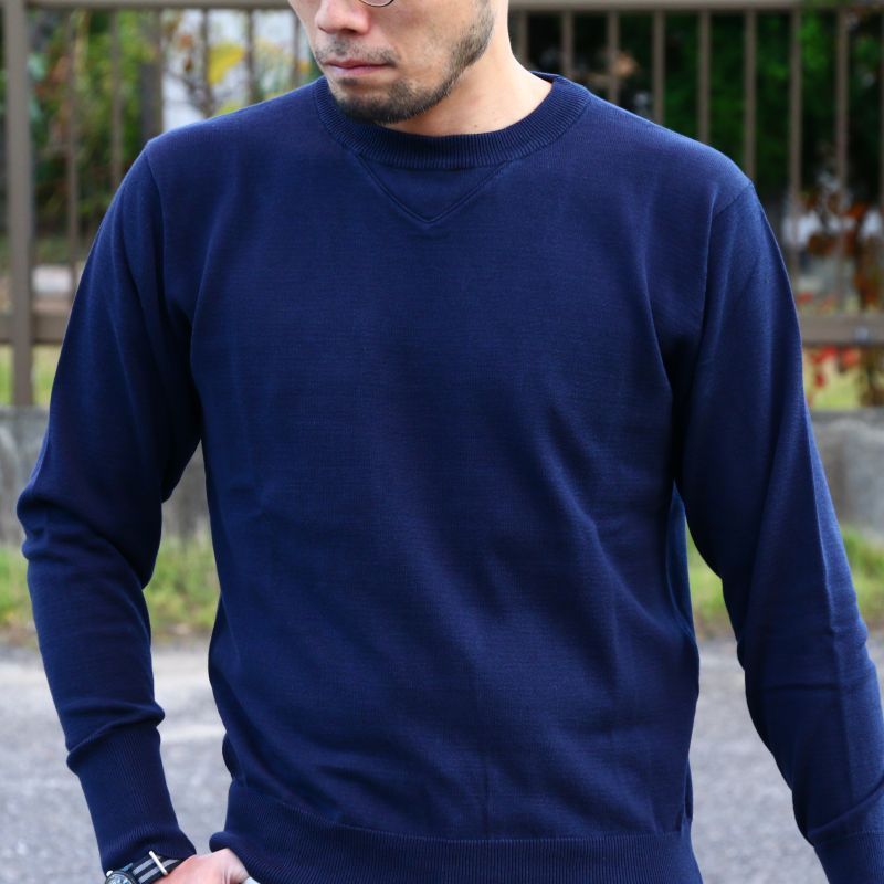 WORKERS ワーカーズ Organic Cotton Sweater オーガニックコットンセーター