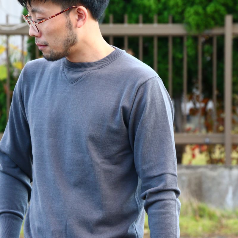WORKERS ワーカーズ Organic Cotton Sweater オーガニックコットンセーター