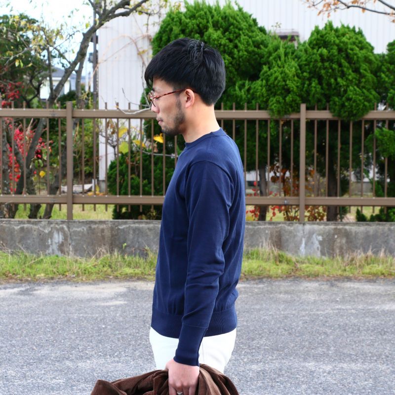 WORKERS ワーカーズ Organic Cotton Sweater オーガニックコットンセーター
