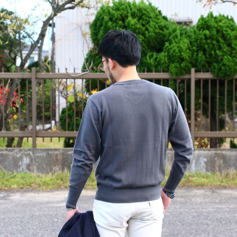 WORKERS ワーカーズ Organic Cotton Sweater オーガニックコットンセーター