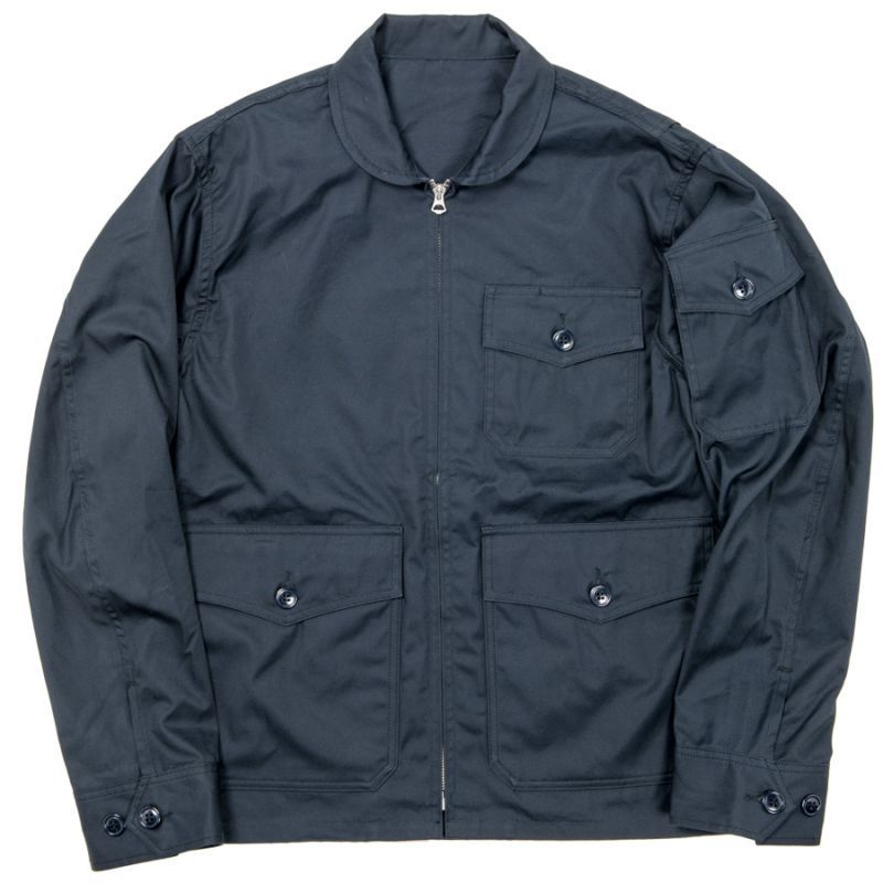 【3月入荷予定】WORKERS ワーカーズ Summer Flight Jacket, Navy Ventile Twill サマーフライトジャケット ネイビーベンタイル