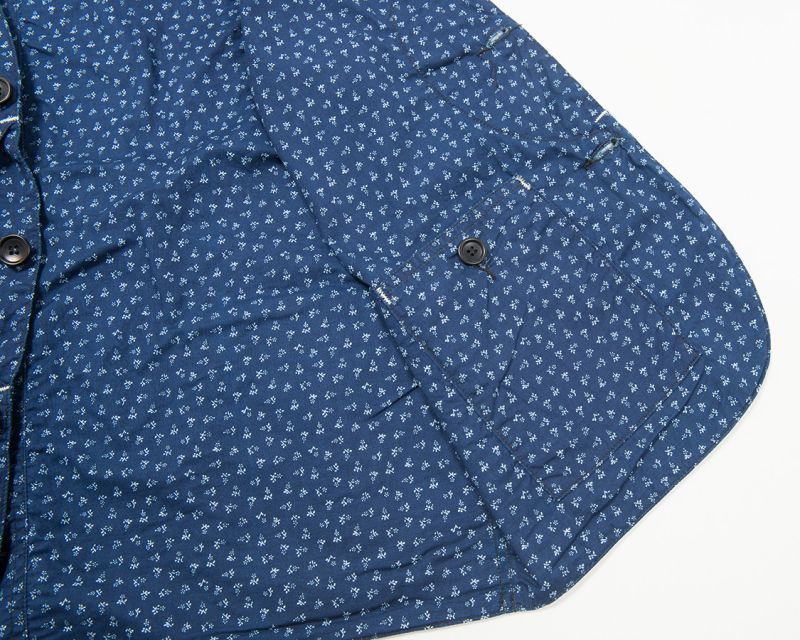 【3月入荷予定】WORKERS ワーカーズ Cruiser Vest, Indigo Calico クルーザーベスト インディゴキャラコ