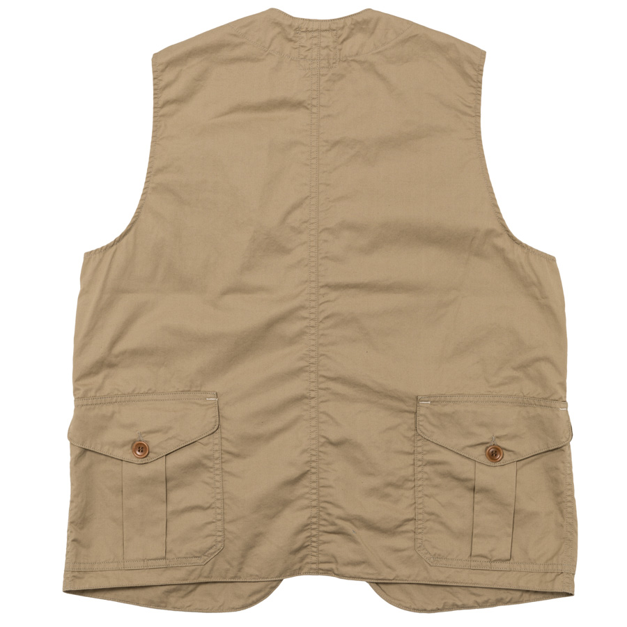 【3月入荷予定】WORKERS ワーカーズ Cruiser Vest, Beige CL Twill クルーザーベスト ベージュ