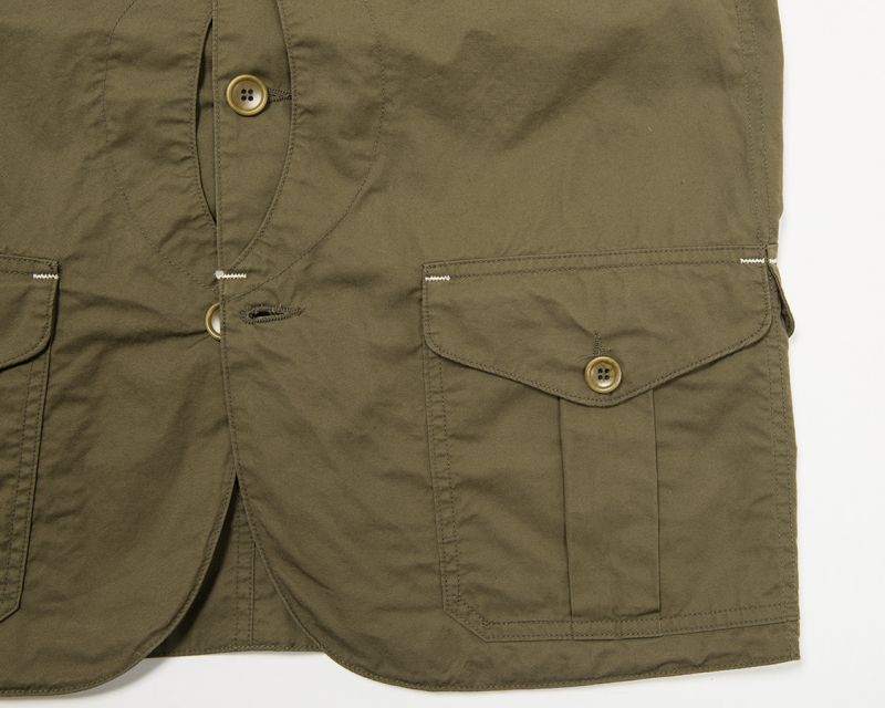 【3月入荷予定】WORKERS ワーカーズ Cruiser Vest, Indigo Calico クルーザーベスト インディゴキャラコ