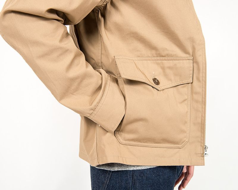 【3月入荷予定】WORKERS ワーカーズ Summer Flight Jacket, Navy Ventile Twill サマーフライトジャケット ネイビーベンタイル