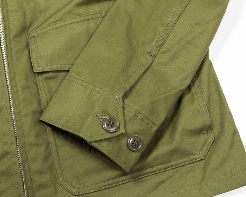 【3月入荷予定】WORKERS ワーカーズ Summer Flight Jacket, Navy Ventile Twill サマーフライトジャケット ネイビーベンタイル