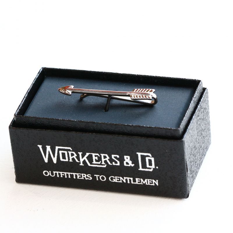 WORKERS  ワーカーズ Tie Clip, Arrow タイクリップ アロー