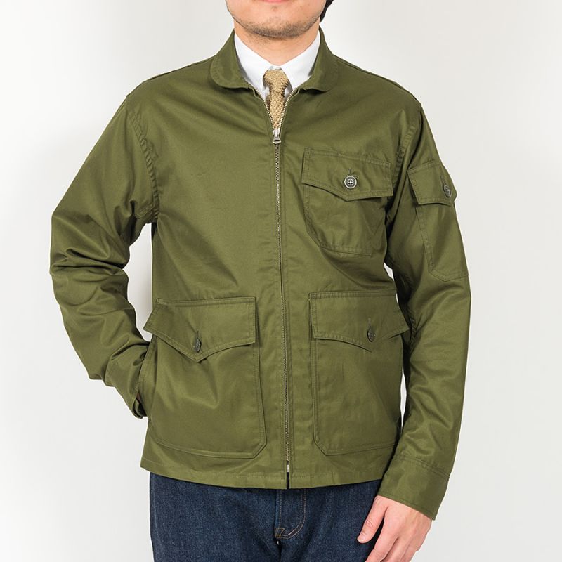 【3月入荷予定】WORKERS ワーカーズ Summer Flight Jacket, Navy Ventile Twill サマーフライトジャケット ネイビーベンタイル