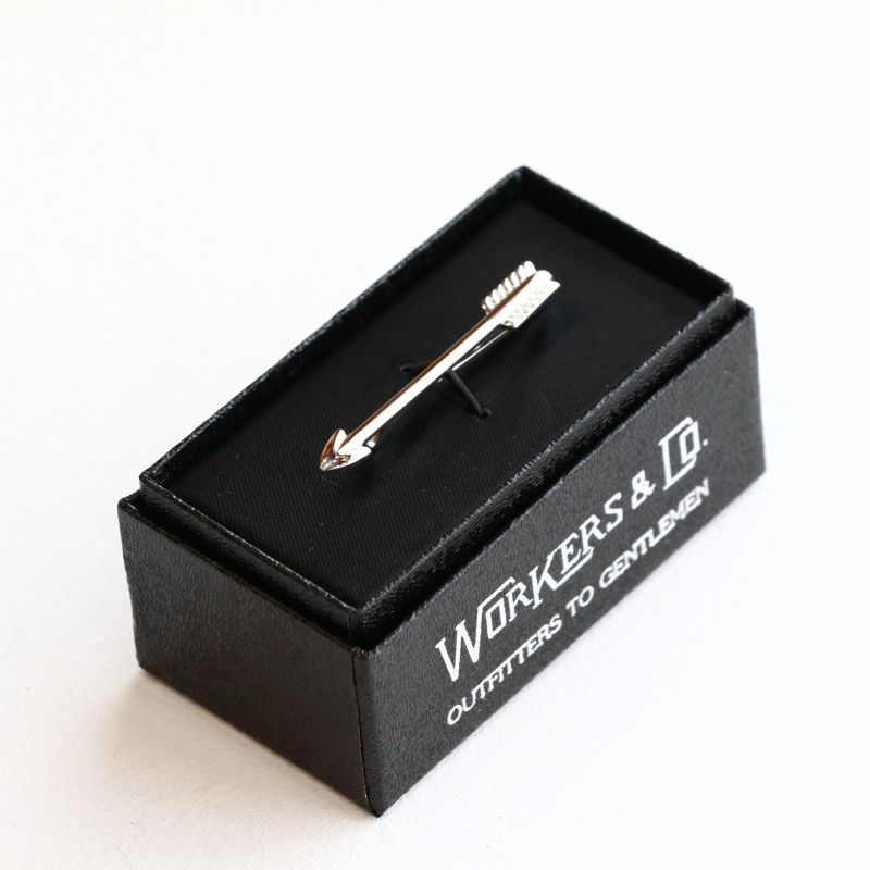 WORKERS  ワーカーズ Tie Clip, Arrow タイクリップ アロー