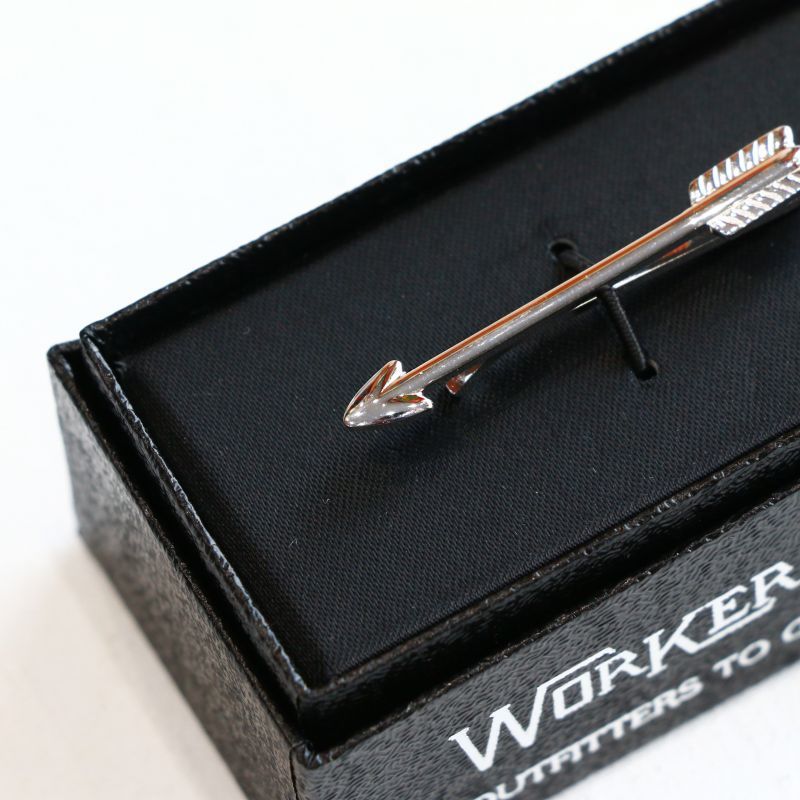 WORKERS  ワーカーズ Tie Clip, Arrow タイクリップ アロー