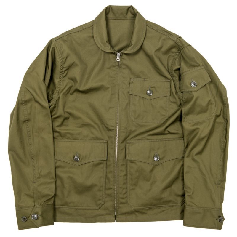 【3月入荷予定】WORKERS ワーカーズ Summer Flight Jacket, Navy Ventile Twill サマーフライトジャケット ネイビーベンタイル