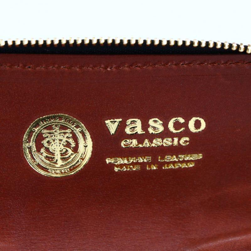 vasco ヴァスコ LEATHER VOYAGE ROUND ZIP KEY CASE レザーボヤージュラウンドジップキーケース