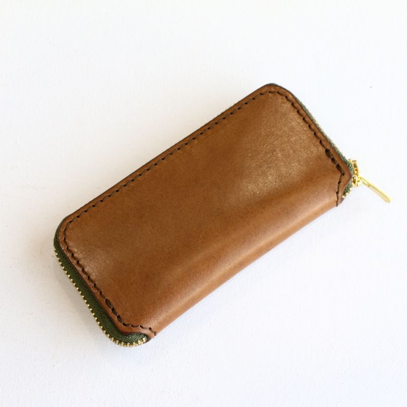 vasco ヴァスコ LEATHER VOYAGE ROUND ZIP KEY CASE レザーボヤージュラウンドジップキーケース