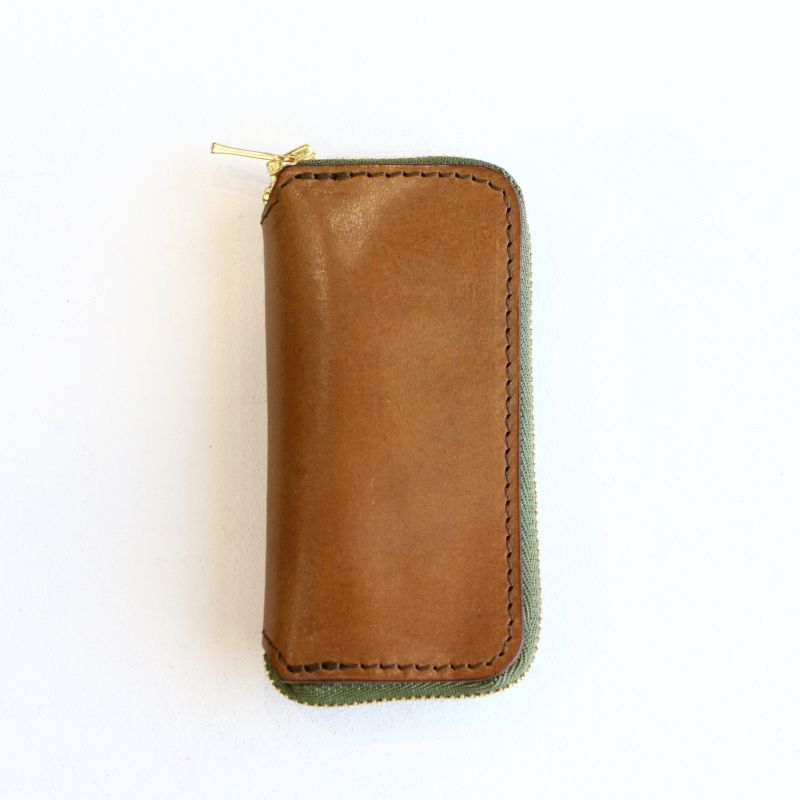 vasco ヴァスコ LEATHER VOYAGE ROUND ZIP KEY CASE レザーボヤージュラウンドジップキーケース