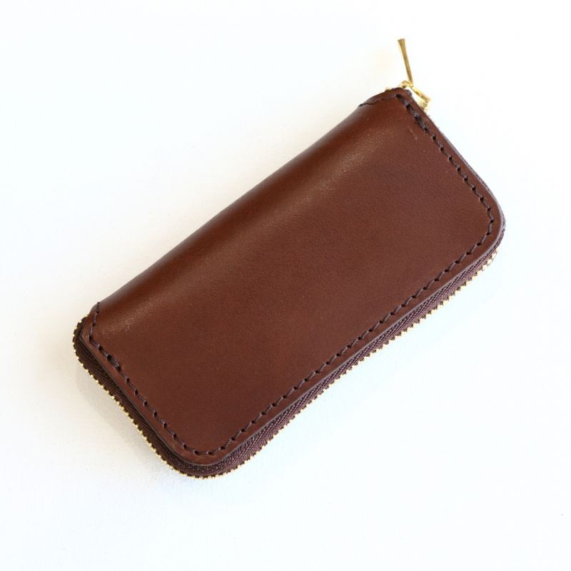 vasco ヴァスコ LEATHER VOYAGE ROUND ZIP KEY CASE レザーボヤージュラウンドジップキーケース