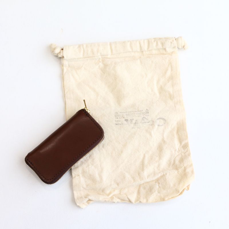 vasco ヴァスコ LEATHER VOYAGE ROUND ZIP KEY CASE レザーボヤージュラウンドジップキーケース