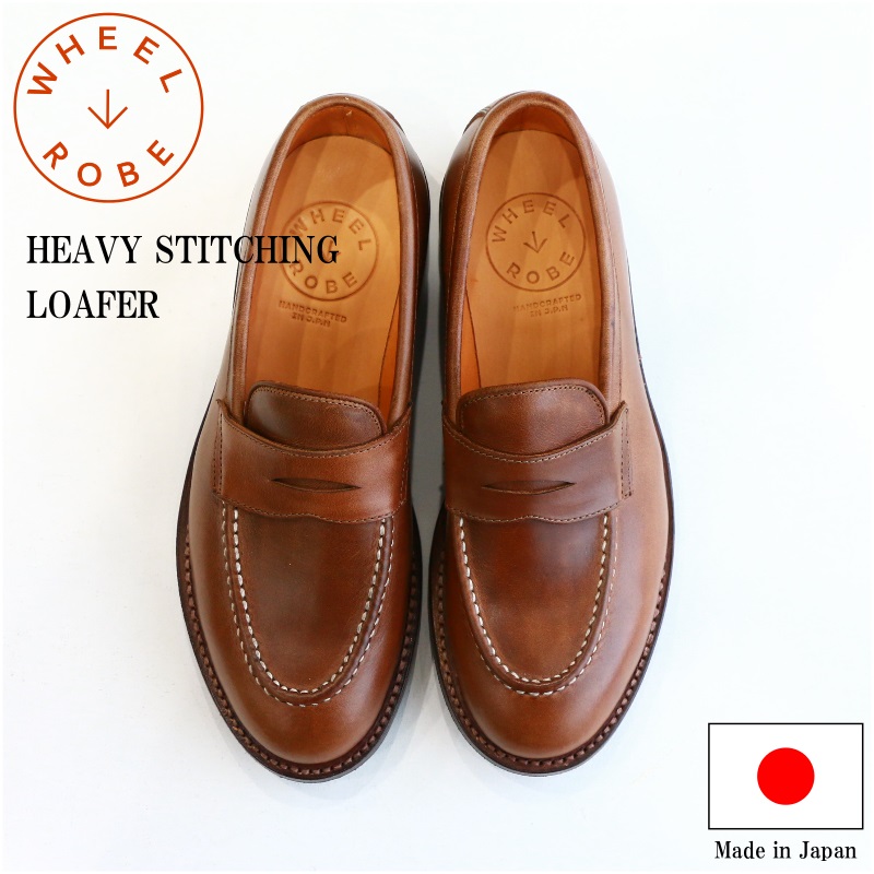 WHEEL ROBE ウィールローブ HEAVY STITCHING LOAFER Last #1228 ヘビーステッチングローファー