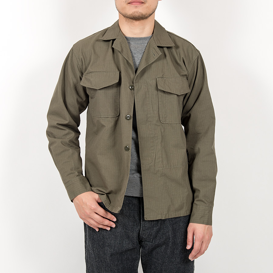 WORKERS ワーカーズ Fatigue Shirt, Cotton Cordura Nylon Ripstop ファティーグシャツ コットンコーデュラナイロンリップストップ