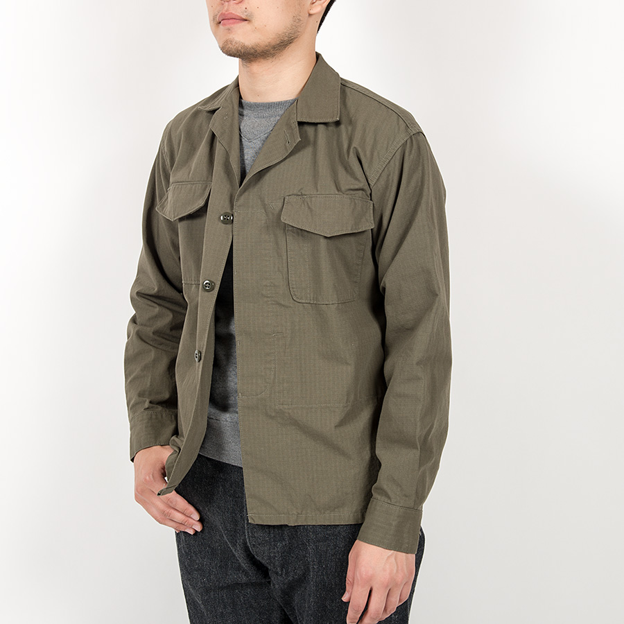WORKERS ワーカーズ Fatigue Shirt, Cotton Cordura Nylon Ripstop ファティーグシャツ コットンコーデュラナイロンリップストップ